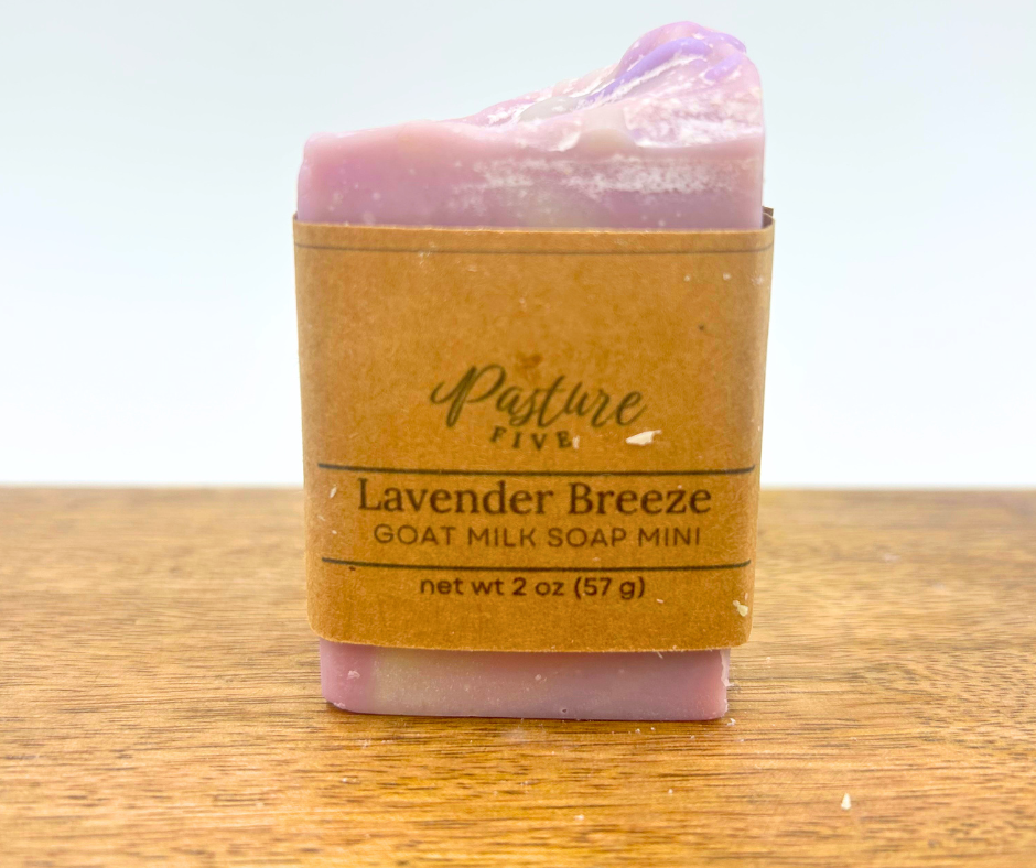Lavender Breeze Goat Milk Soap