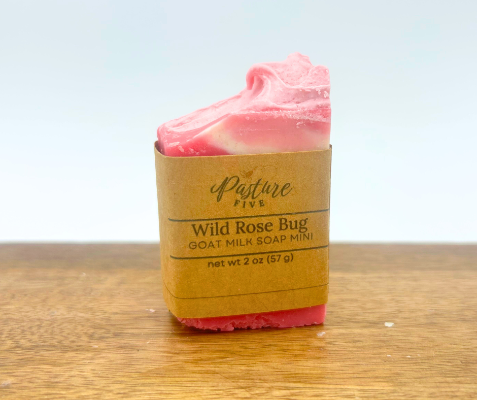 Wild Rose Bug Goat Milk Soap