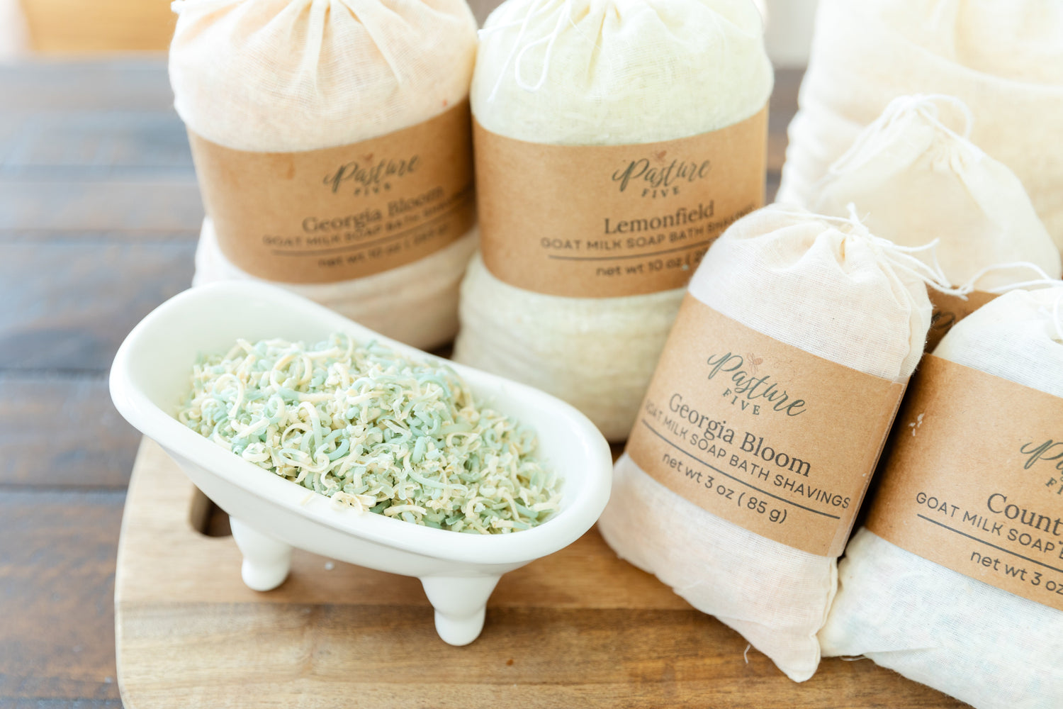 Goat Milk Soap Shavings