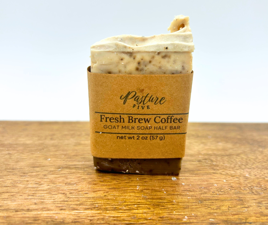 Fresh Brew Coffee Goat Milk Soap