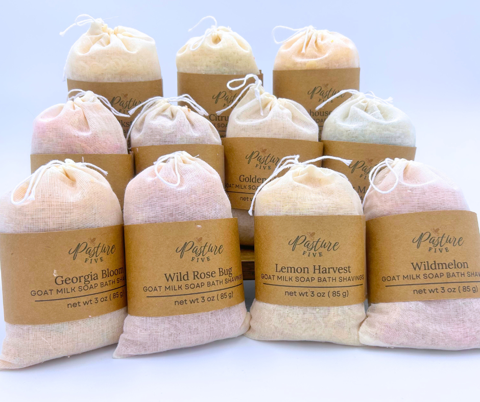 Goat Milk Soap Shavings