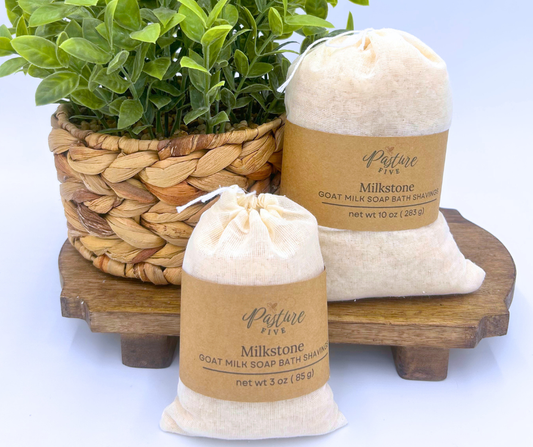 Goat Milk Soap Shavings